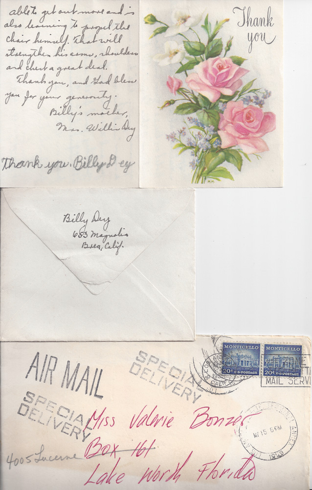 1952s1231-Billy Dey Thanks+19590515-EDW to Essers